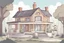 Placeholder: Cute cartoon luxurious house cross-section