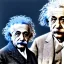 Placeholder: colored photo of einstein