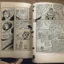 Placeholder: A handdrawn comic book page in a sketchbook