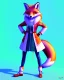 Placeholder: Cute fox girl ,furry , more Human