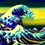 Placeholder: The great wave of kanagawa painted with clouds of colours,ystical colors ,perfectly centered image, perfect composition, rim light, beautiful lighting,masterpiece ,8k, stunning scene, raytracing, anatomically correct, in the style of Simon Bisley and Ohrai Noriyoshi and robert e howard and Steve Jung and Wizyakuza and uncannyknack