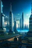 Placeholder: Picture of a Futuristic Distopian City