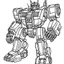 Placeholder: outline art for square broccoli transformers coloring page for kids, classic manga style, anime style, realistic modern cartoon style, white background, sketch style, only use outline, clean line art, no shadows, clear and well outlined