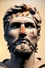 Placeholder: Ultra Realistic image, Roman sculpture, white marble material, Lionel Messi, gold Laurel leaves wreath, renaissance ornaments, chisel style, waist up portrait, epic, celestial, cinematic lighting, God light, god rays, 4k resolution, smooth details, ornate details, soft lighting, unreal engine 5, marble background.