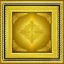 Placeholder:  intricate golden frame, highly detailed, single color background