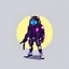 Placeholder: 2-d pixel crypto punk named kenn
