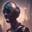 Placeholder:  portrait,beautiful robot, post-apocalyptic in a cyberpunk city, realistic, intriacte detail, sci-fi fantasy style, volumetric lighting, particales,highly detailed,cinamatic, deep colours,8k