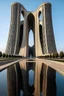 Placeholder: iranian islamic architecture modern fluid landmark