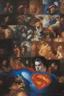 Placeholder: Oil on canvas, chiaroscuro, deep shadows, fairytale, 16th century masterpiece, rich deep colors, highly detailed portrait Superman, long black hair, blue eyes, slight smile, Boris Vallejo, Frank Frazetta, Julie bell, Caravaggio, Rembrandt, Michelangelo, Picasso, Gilbert Stuart, Gerald Brom, Jim Lee, Alex Ross, Dorian Vallejo, Stan Lee Lunar Display, northern lights, glowing, beautiful, Boris Vallejo, Frank Frazetta, Julie bell, Caravaggio, Rembrandt, Michelangelo, Picasso, Gilbert Stuart, Gerald