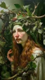 Placeholder: Why do you, not sparing yourself, Wander with your head uncovered? The life of plants is now hidden In these strange stumps of branches, Well, what happened to you, What happened to your soul? How dare you let this beauty, Your precious soul, Go, so that she would wander the world, Bruegel painting style, Busch painting style