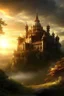 Placeholder: ارض الاساطير الجميلة بها قصر ملك الرعد و الشمس تشرق