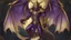 Placeholder: A purple Umbral Gold Dragon-Elf