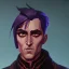 Placeholder: Portrait of a 35 year old warlock