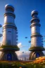 Placeholder: Disney ai movie towers