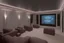 Placeholder: a dedicated home cinema room