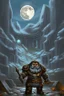 Placeholder: Moon in a dwarven mine
