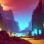 Placeholder: FROM THE PLAYER,stylized,canyon,dungeons map,post apocalyptic,AI,futuristic,roboquest,4k,details stylized,boss enermy,rogulikes