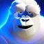 Placeholder: Yeti, white, digital art, logo HQ