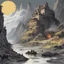 Placeholder: [art by Fritz Leiber] This multi-faceted art project, inspired by the Two Sought Adventure series, showcases a variety of artistic expressions. It includes detailed environment scenes of iconic locations like Lankhmar, epic boss battle illustrations featuring Fafhrd and the Gray Mouser, and humorous fan comics with untold stories. The project also features concept art of original characters, weapons, and locations, combining traditional and digital techniques in mixed media.