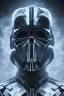 Placeholder: Darkvader All Black darkvader ghost, black high tech mask, white smoke, dark, rage, sorrow, high definition, ultra 8 k, volumetric lighting, blue fire, fog