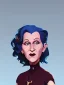 Placeholder: Portrait of a 30 year old strange witch like Bette Midler