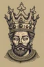 Placeholder: King with a crown on his head