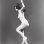 Placeholder: Ziegfeld Girl on jeans levitating