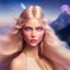 Placeholder:  full body white goddess woman glitter smiling long blond hair blue eyes in a galactic ambiance, delicate colors in the foreground, full of details, smooth, light effect，vaporwave colorful, smooth, extremely sharp detail, finely tuned detail, ultra high definition, 8 k, ultra sharp focus