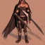 Placeholder: Arab Christian vampire nighttime desert warrior