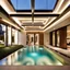 Placeholder: Flowing Luminous Ceilings,Form work Mansions, Harmony and balance between elements,