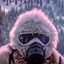 Placeholder: Yeti in an elastomeric respirator, Kananaskis Country