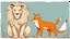 Placeholder: The Lion and a Clever Fox