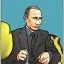 Placeholder: Vladimir Putin drawn by herge