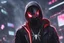 Placeholder: Miles morales in 8k nier automata drawing style, spider them, cinematic mood, neon effect, close picture, rain, highly detailed, high details, detailed portrait, masterpiece,ultra detailed, ultra quality