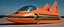 Placeholder: A national geographic award winning photograph of a military fighter jet station wagon elephant hybrid bilaterally symetrical designed by skunkworks, only one vehicle per image painted metallic orange traveling at a high rate of speed, jet intake off of front center of vehicle and jet exhaust out the rear with bright blue flame soviet retrofuturism, cassette tape futurism,