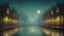 Placeholder: style John Atkinson Grimshaw, night, relaxation, luxury, dream world, calm beauty, symmetry, fantasy world, magic, beautiful composition, exquisite detail, 135mm lens