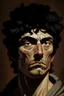 Placeholder: A portrait of Ceasar, from One Piece anime, Caravaggio style