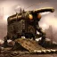 Placeholder: fantasy art steam punk war machine