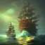 Placeholder: biomorphic Pirate Shipwreck morphed with electronic wiring and mixed with lighting, Nanopunk and Biopunk with cyberpunk look, golden hour, wonderful ambient colors, art by Jarosław Jaśnikowski mixed with Sheila Martin mixed with Fletch mixed with Frank Sun mixed with Anna Dittmann mixed with Alena Aenami.