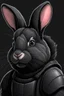 Placeholder: Batman, but he’s a rabbit