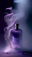 Placeholder: generate me an aesthetic photo of perfumes for Whispering Aromas: Use wisps of fog or steam to evoke a sense of mystery.