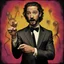 Placeholder: Shia LaBeouf pointing at Shia LaBeoufs meme, unbalanced, surreal horror, warm colors, By Dan Mahurin and Tim Burton, creepy, warm colors, weirdcore, opulent shadows, expressionism, by Joel-Peter Witkin