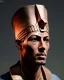 Placeholder: Illustrative sketch of Pharaoh Akhenaten, front view, ultra quality, hyper detailed, maximalist, 8k