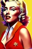 Placeholder: Marilyn Monroe, Mafia 2, photorealistic illustration, 4k