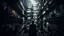 Placeholder: Hogyan is érthetné a második emeleti lakó a földszinten élő nyomorúságát? high contrast, detailed, thriller, deep dark colors, gloomy, cinematic
