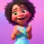 Placeholder: cute, adorable, smileing girl eating ice cream, candies flying all around her, Pixar, disney, cinema lighting, gaming, 8k, magic, love --q 1 --v 4