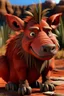 Placeholder: Warthog pumbaa from the lion king sitting