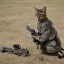 Placeholder: Gato militar