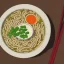 Placeholder: ramen with beer drink