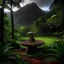 Placeholder: Meditation podium , dusk landscape In the jungle garden my mind bows . With the songs of dawn and the sadness of sleep Every leaf - that trembles in the embrace of the green My With dreams, An otherworldly planet, The oldest place on planet earth is in Venezuela and it's called Mount Roraima.